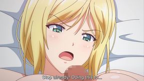 Lecherous Salaryman 3 - Hentai Fucks Teen 18+ Above Tied Up Busty Blonde