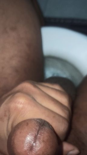 My wife was not at home so I had to do it with my own hands.