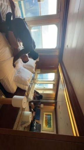 Sucking Dick OUTSIDE On CRUISE BALCONY Then Inside To Get My Ass Filled With A Huge Load!
