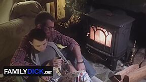 Jaw-pulling Down Stepdaddy Cant Control Himself To Shag His Lovely Step-sonnie - Austin Xanders, Alex Killian