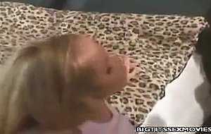 Big Tit Blonde Deep Throating
