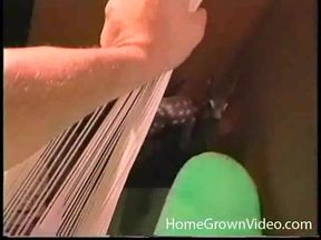 Titty fucking and cock sucking from this redhead