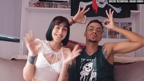 Curvy Brazilian eGirl Ariane Kimiko interviewed and fucked