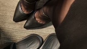 The Giantess Manager: Looking Down At You In My High Heels