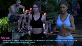 Day 12 - Sophia and Patricia Went to the Park and Teased the Men.