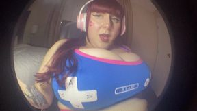 BBW DVA Fisheye Lens Tiny People Vore