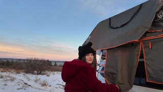 Big Booty Stranger Lets Me Fuck Her At Campsite On Christmas