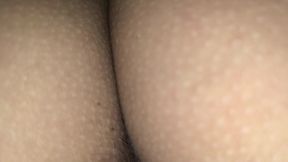 My Cuckold Rubbing His Small Cock Until Fucking Me Rough in Missionary