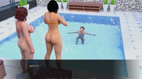 Milftopia - Gameplay - Roleplay -stepmom in Maid and Micro Bikini