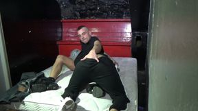 Webcam porn, Bastian Karim used bareback by scally boy