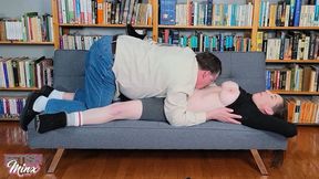 Worshipping my belly and big boobs (WMV Format)