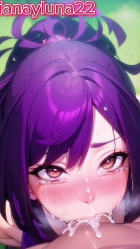 ASMR - Throat Sounds and Oral Sex   Clip 1