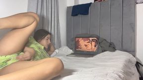 Watch porn with me step-daddy