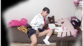 Asian Teen’s Wet Pussy Soaked in Pleasure – Hot Solo Masturbating Fun