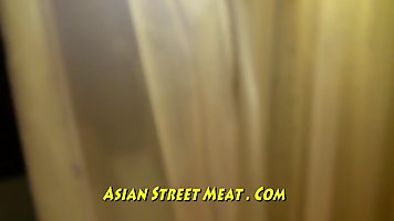 Slutty Thai babe got tied up and fucked in a hotel room by a horny stranger