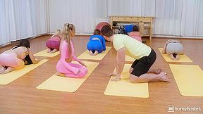 Veronica Leal Yoga Class - Reality Public Sex With Legal-age 18yo Brunette