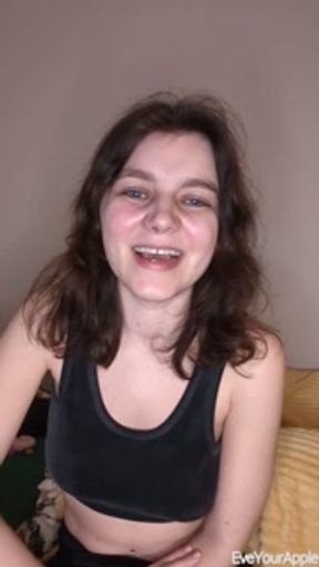 EveYourApple Petite Brunette Talking About Her Kinks and Fetishes