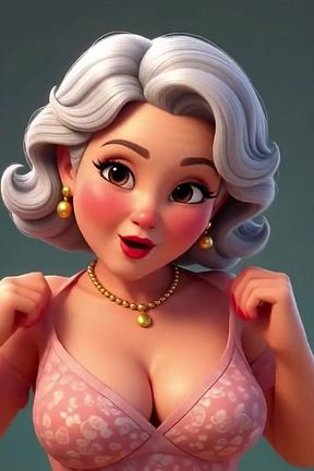 Topless Granny Animation