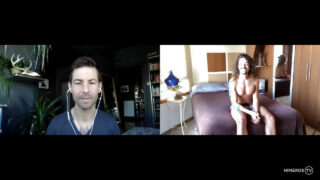 Evropští fešáci s velkými penisy šukají a šukají před webkamerou