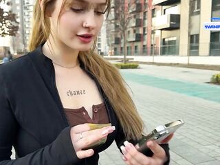 Poor Student Beauty... This babe Believed that It's Just a Gift