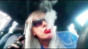 MY DIRTY ASHTRAY VS120 &amp; HOLDER SMOKING WITH GLOVES