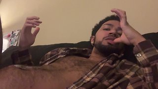 Mishaun viewing adult content, edging, wanking, consuming ejaculate