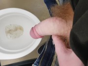 More piss! Playing with my foreskin 💦