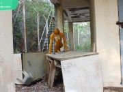 I'm a Yellow Doll / 19 Years Old Teen Boy Extreme Bodypaint / Body Paint