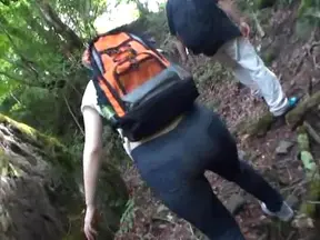 Chunky amateur Takashima Heki flaunts plump ass