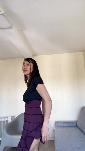 Huge natural bounce - big tit beauty