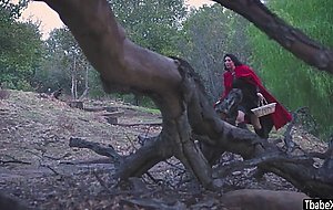 Brunette babe Kleio Valentien fucked by ts superstar Chanel Santini