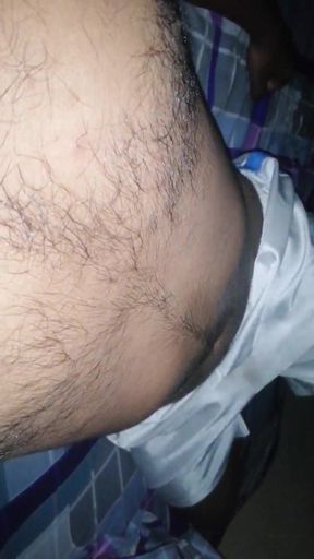 Nude Boy Showing His Penis in Bed