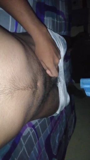 Nude Boy Showing His Penis in Bed