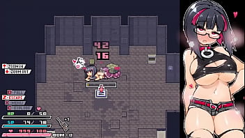 Derrotando a mulher gato azul gostosa - Rignetta'_s Adventure - EP2