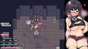 Derrotando a mulher gato azul gostosa - Rignetta'_s Adventure - EP2