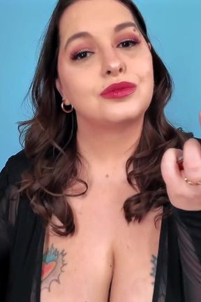 Forever Weak for My Lips - Seductress Sydney Screams Applies Red Lipstick Before Covering You with Her Lipstick Kiss Marks