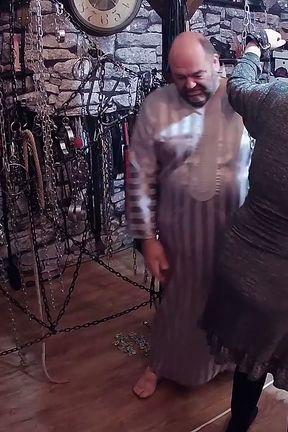 Part 1:- Punishment Session for Stephanie for Not Sucking Enough Cock with Domina Satana and Lanista Bear.