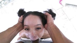 Swallowed - Alexis Tae cumshot