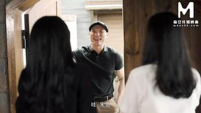 'Dirty Business: Asian Xiaowen Gets Wild In Black Stockings'