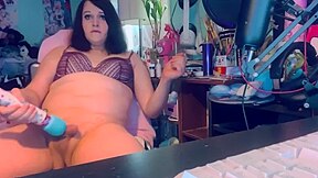 Young Transgender Girl Rides Dildo