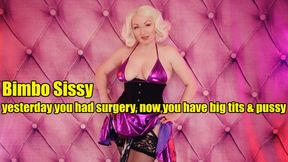 Sissification: yesterday you had surgery, now you have big tits and pussy! (4K)