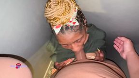 Tiny Teen Fucked Like a Rag Doll. Ebony Throat Fucked, Spit on, and Rimming Facial