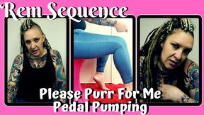 Please Purr For Me Pedal Pumping WMV