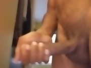 Guy jerking off and not cuming lol