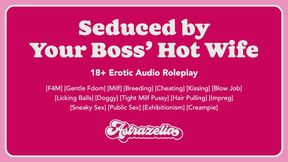 [Erotic Audio] Seduced by Your Boss? Hot Wife [Gentle Fdom] [Milf] [Breeding] [Cheating]