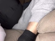Farting in sweatpants