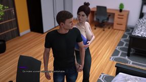 Lust Academy 71: Samantha Online Class Boobs Press Suck Blowjob Deep Throat & Vibe Pussy