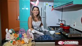 Agatha Mama in: Special Easter with Agatha! I Got an Easter Egg and He Got a Blowjob and Pussy