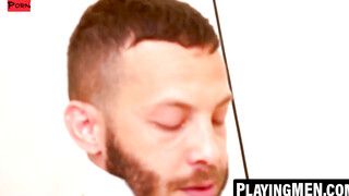 MORNING OBSESSION Tattooed Hunks Exclusive Blowjob Session