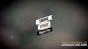 Big tits smut with promiscuous Savana Styles from Life Selector
